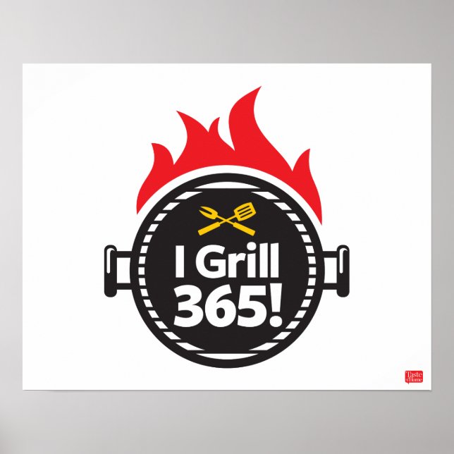 I Grill 365! Poster (Front)