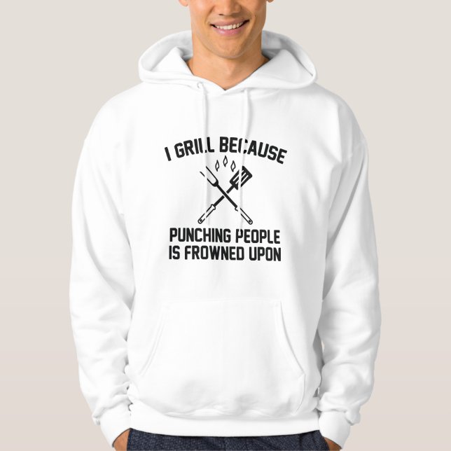 I Grill Hoodie (Front)