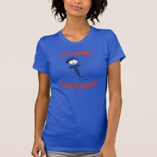 "I Guard The Coast" Women's T-Shirt (Orange Text)