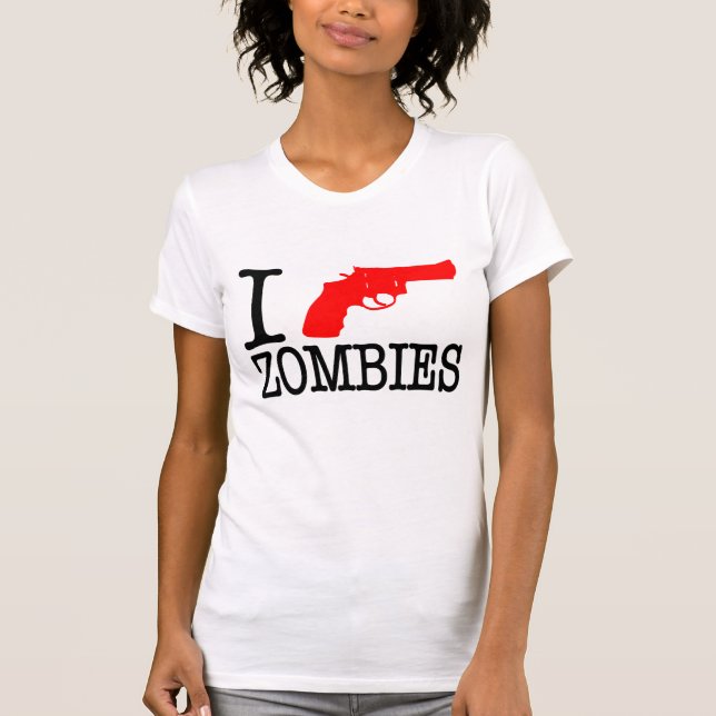 I Gun Zombies T-Shirt (Front)