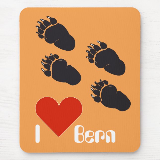 I ha Bärn gärn Mausmatte Mouse Pad (Front)