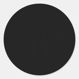 I Had My Patience Tested Im Negative Classic Round Sticker