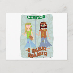 I Haight Ashbury Postcard