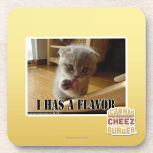 I has a flavour coaster