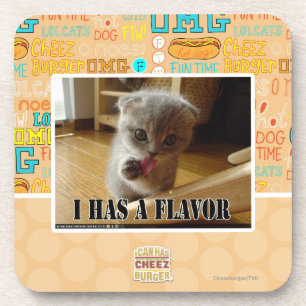 I has a flavour coaster