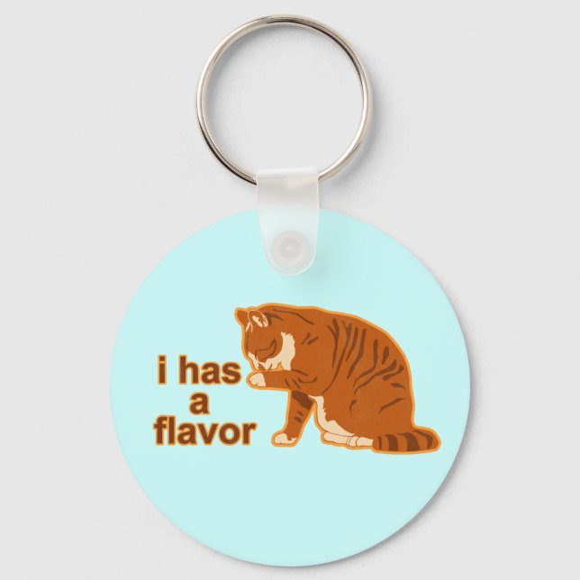I has a flavour, LOL CAT Key Ring (Front)