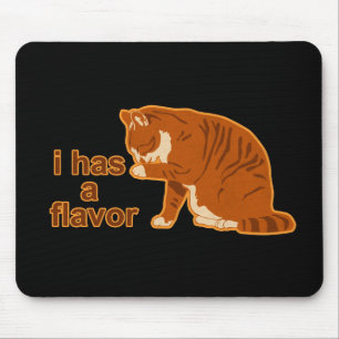 I has a flavour, LOL CAT Mouse Pad