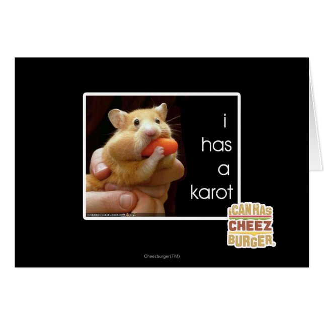 I has a karot (Front Horizontal)