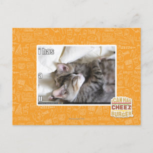 I has a u postcard