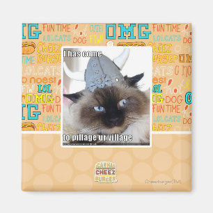 I has come to pillage ur village magnet