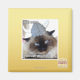 I has come to pillage ur village magnet