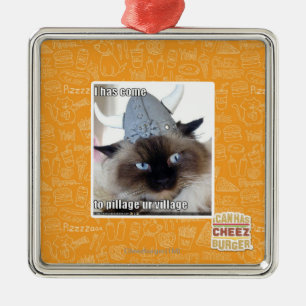 I has come to pillage ur village metal tree decoration