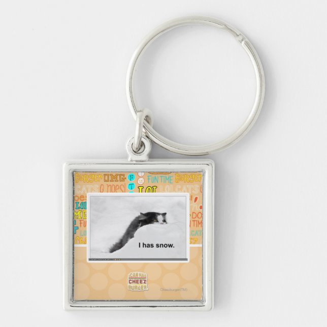 I has snow. key ring (Front)