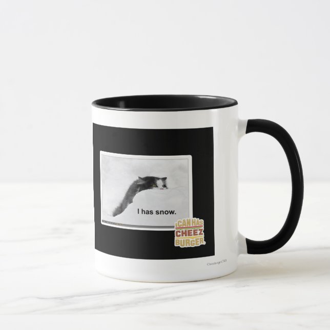 I has snow. mug (Right)