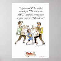 I Hate Ad Agencies Talk Poster