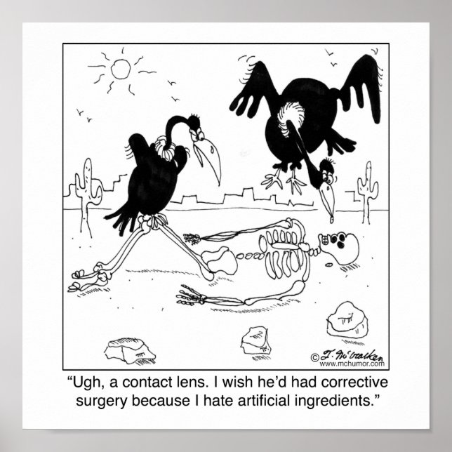 I Hate Artificial Ingredients Poster (Front)