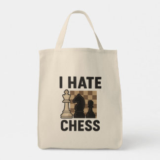 I Hate Chess Tote Bag