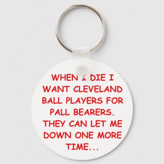 i hate cleveland key ring (Front)