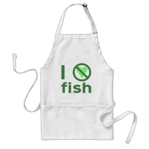 I Hate Fish Standard Apron