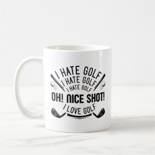 I Hate Golf Coffee Mug