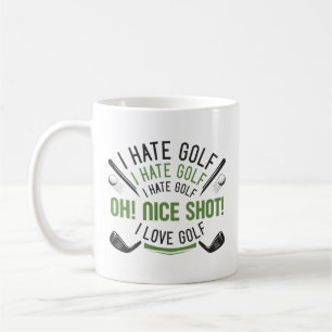I Hate Golf Coffee Mug