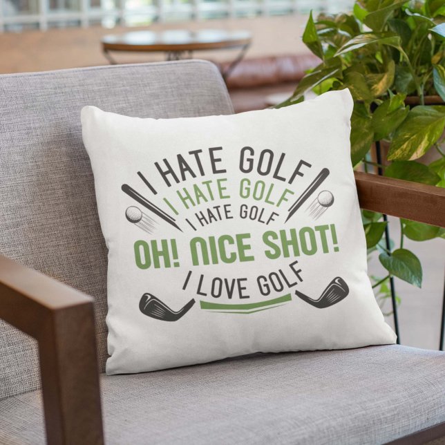 I Hate Golf Cushion (Creator Uploaded)