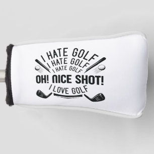 I Hate Golf Head Cover