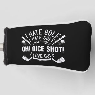 I Hate Golf Head Cover