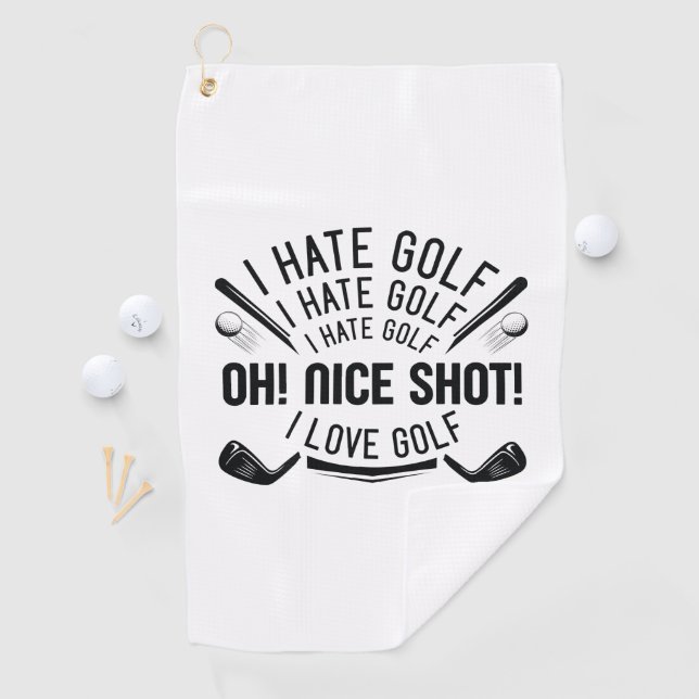 I Hate Golf Towel (InSitu)