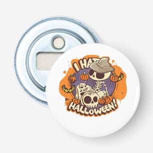 i hate halloween bottle opener
