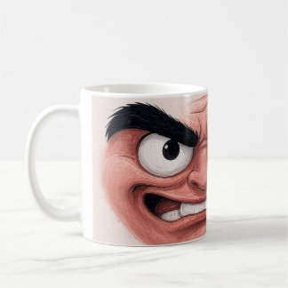 "I Hate Mondays" Mug - The Angry Face That Speaks 
