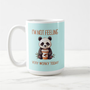 I Hate Mornings Panda Mug