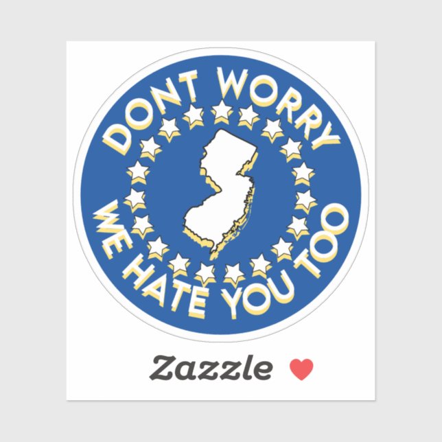 I HATE NEW JERSEY  (Sheet)