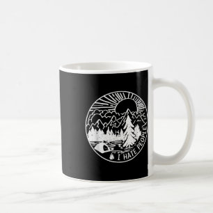 I Hate People I Love Camping Coffee Mug