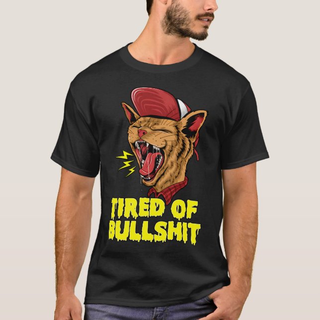 I hate people. T-Shirt (Front)