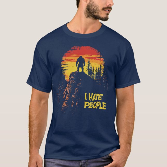 I Hate People T-Shirt (Front)