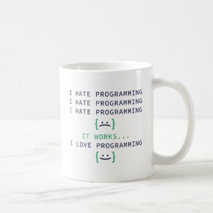 I Hate Programming Coffee Mug