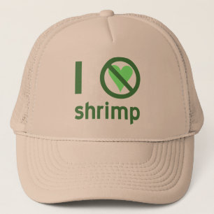 I Hate Shrimp Trucker Hat