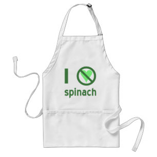 I Hate Spinach Standard Apron