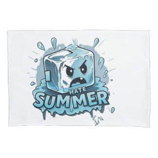 I Hate Summer Pillowcase