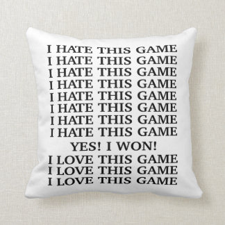 I hate this game. I love this game. Cushion
