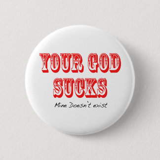 I-Hate-ur-god 6 Cm Round Badge