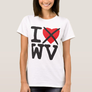 I Hate WV - West Virginia T-Shirt