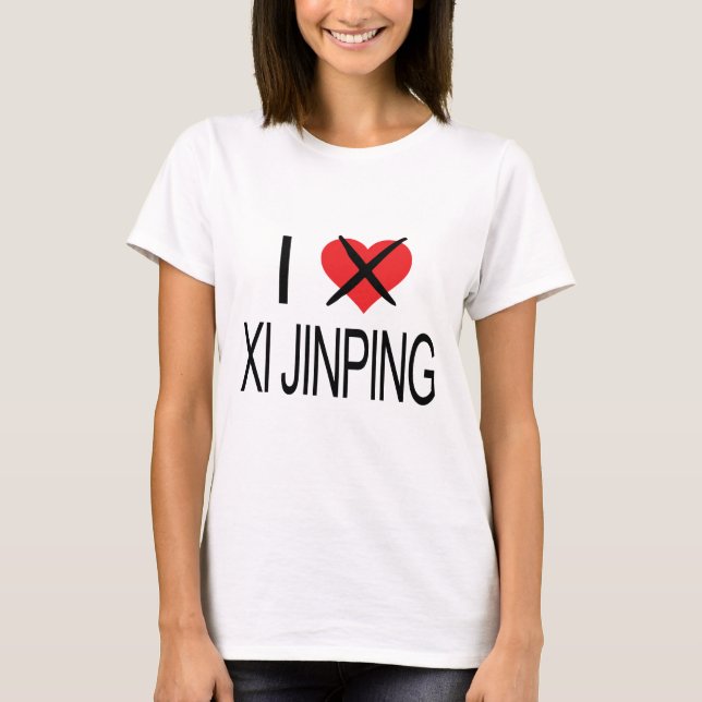 I HATE Xi Jinping T-Shirt (Front)