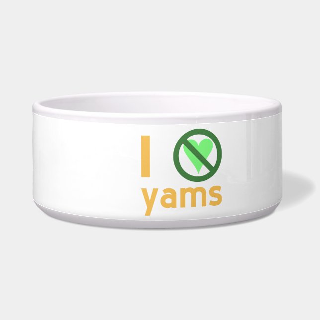 I Hate Yams No Love (Left)