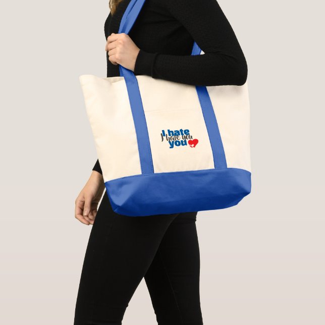 I hate you tote bag (Front (Product))