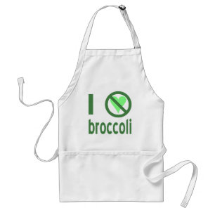 I Hated Broccoli  Standard Apron