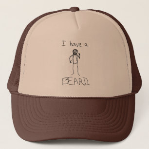 I Have A Beard Trucker Hat