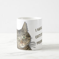 I have a cattitude problem! cute custom