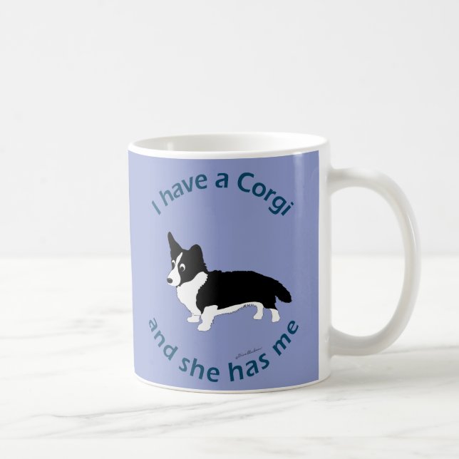 I Have A Corgi Coffee Mug (Right)